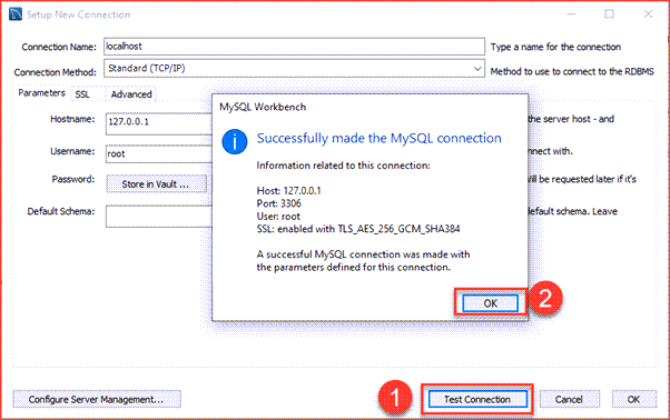 How to create a MySQL database