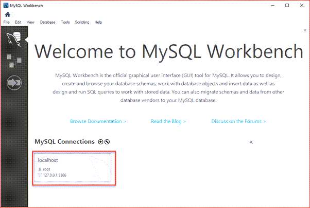 How to create a MySQL database
