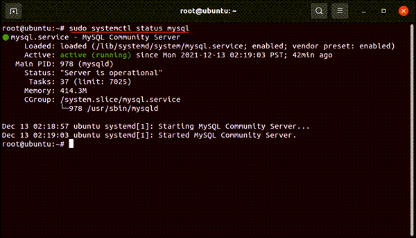How to install MySQL on Ubuntu