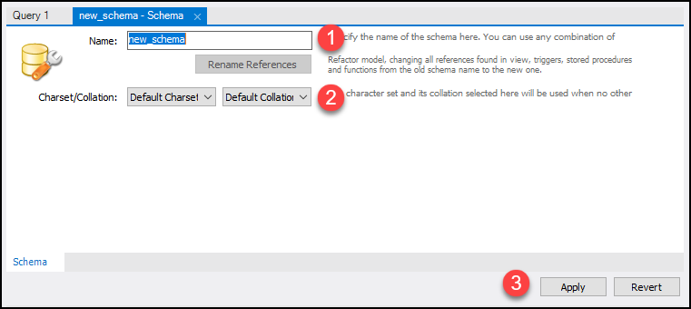 How to create a MySQL database