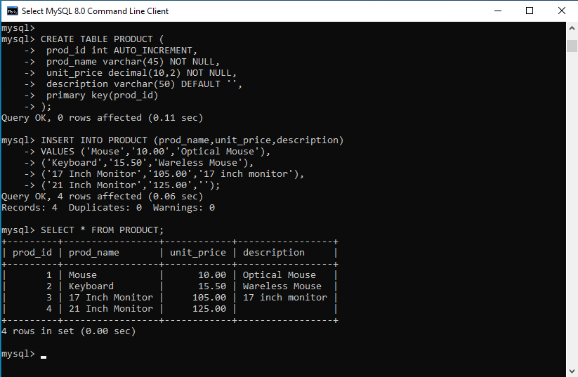 MySQL Sequence